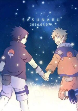 Poster Naruto et Sasuke