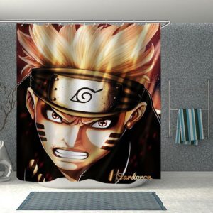 Rideau de douche Naruto Uzumaki