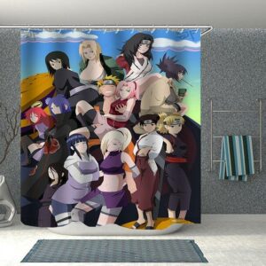 Rideau de douche Naruto Kunoichi