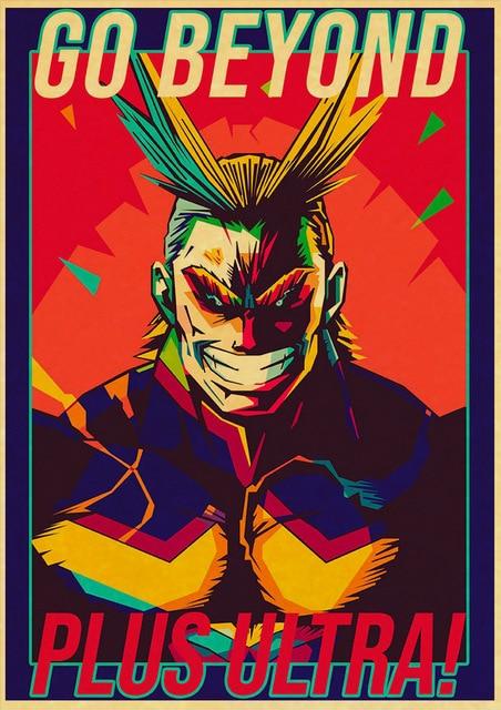 Poster My Hero Academia All Might Souriant