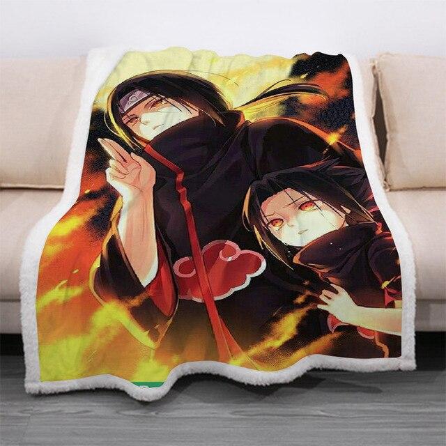 Plaid Naruto Itachi et Sasuke