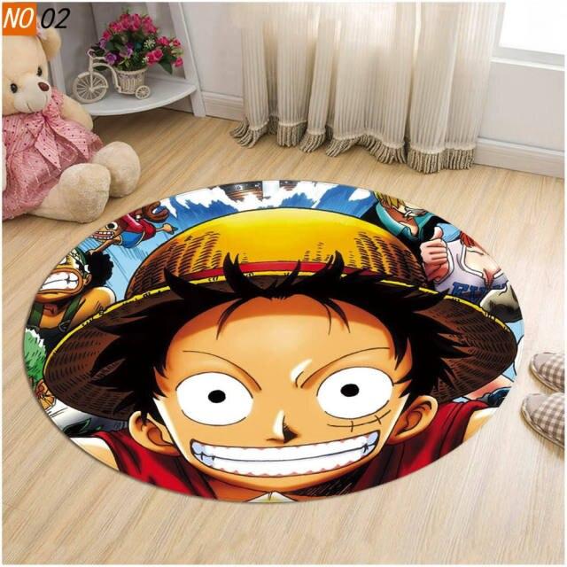 Tapis Rond One Piece  Monkey D. Luffy