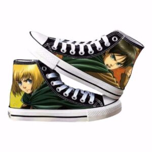 Chaussure Attaque des Titans Eren et Armin