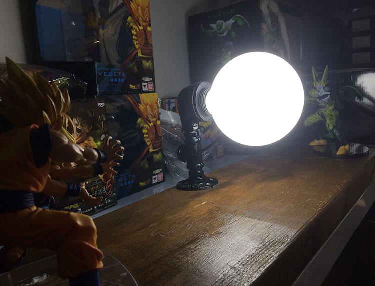 Lampe LED 3D Dragon ball Kaméhaméha