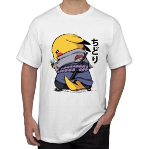 T-Shirt Pikachu Uchiha