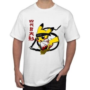 T-Shirt Pikachu Naruto